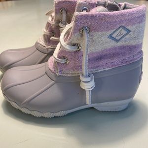 Sperry girls saltwater boot